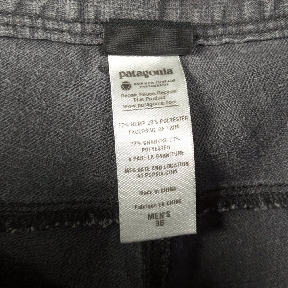 Patagonia Lightweight Work Pants Men's 36x29 Baggy Bagger McBagstrum - Picture 8 of 16